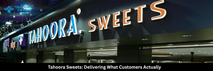 Tahoora Sweets Delivering What Customers Actually Want